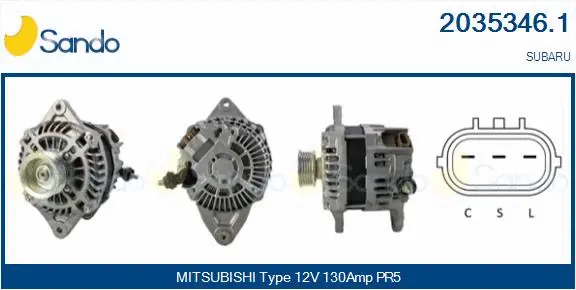 Alternator (2035346.1)