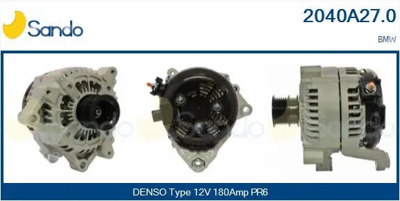 Alternator (2040A27.0)