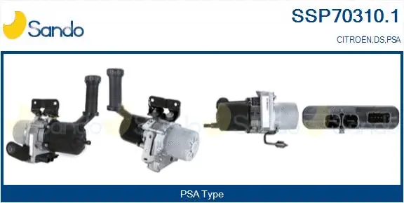 Hydraulic Pump, steering (SSP70310.1)