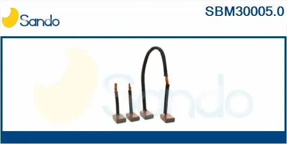 Carbon Brush, starter (SBM30005.0)