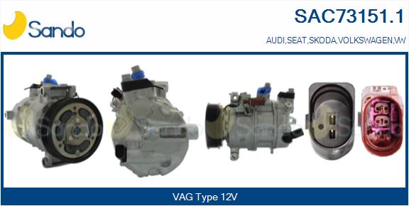 Compressor, air conditioning (SAC73151.1)