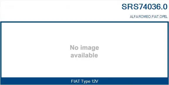 Series resistor, electric motor (radiator fan) (SRS74036.0)