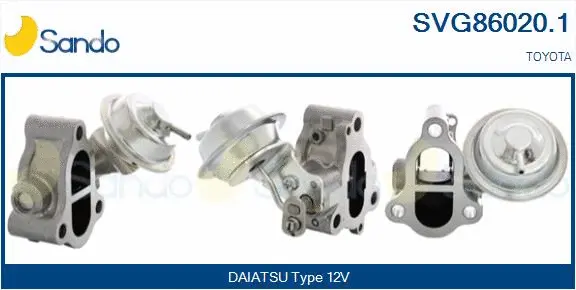 EGR Valve (SVG86020.1)