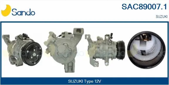 Compressor, air conditioning (SAC89007.1)