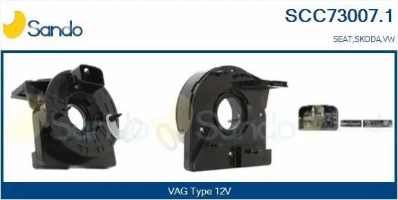Clockspring, airbag (SCC73007.1)