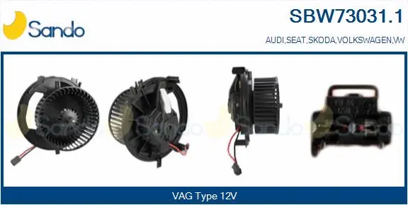Interior Blower (SBW73031.1)
