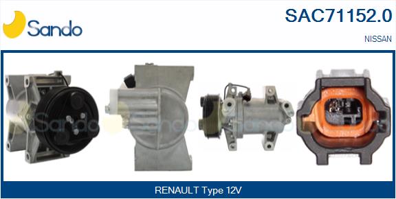 Compressor, air conditioning (SAC71152.0)