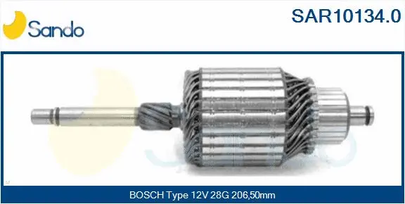 Armature, starter (SAR10134.0)
