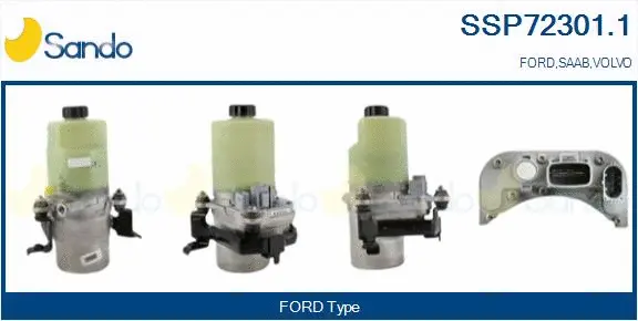 Hydraulic Pump, steering (SSP72301.1)