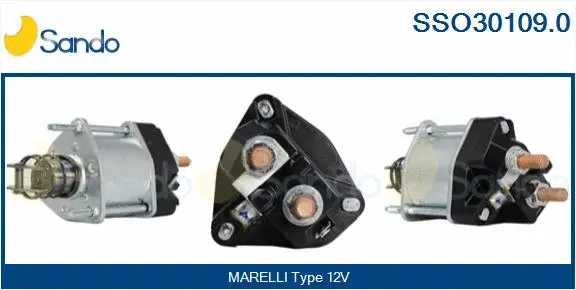 Solenoid Switch, starter (SSO30109.0)