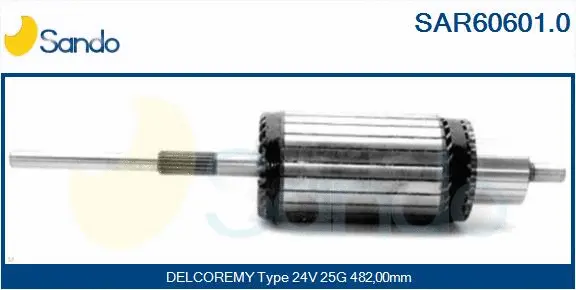 Armature, starter (SAR60601.0)