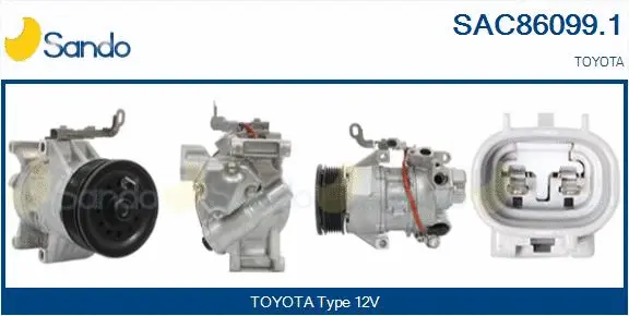 Compressor, air conditioning (SAC86099.1)