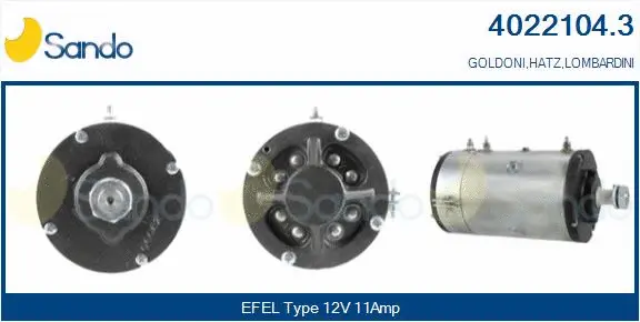 Alternator, starter (4022104.3)