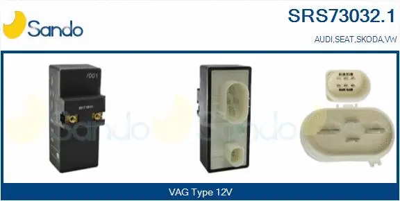 Control Unit, air conditioning (SRS73032.1)