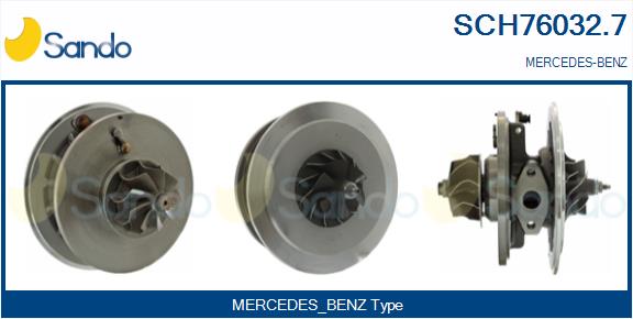 Core assembly, turbocharger (SCH76032.7)
