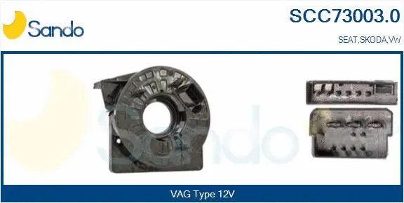 Clockspring, airbag (SCC73003.0)