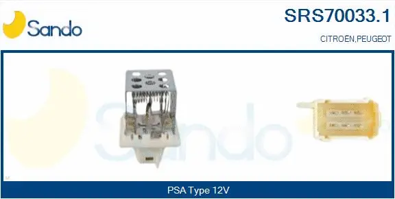 Resistor, interior blower (SRS70033.1)