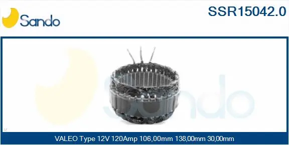 Stator, alternator (SSR15042.0)