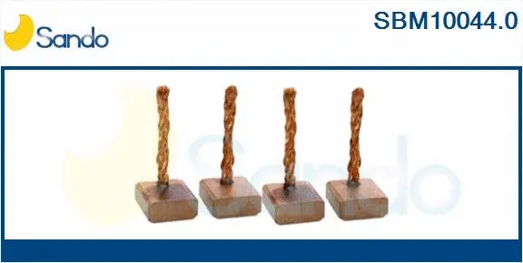 Carbon Brush, starter (SBM10044.0)