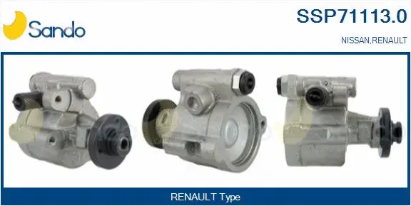 Hydraulic Pump, steering (SSP71113.0)