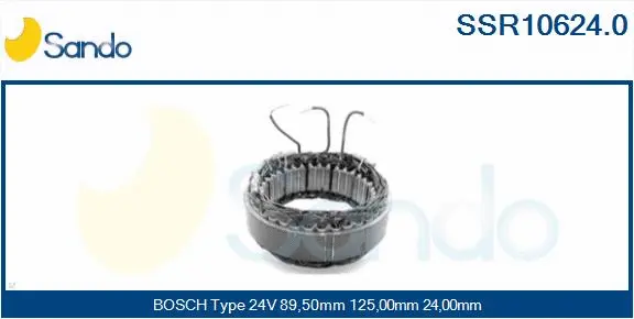 Stator, alternator (SSR10624.0)