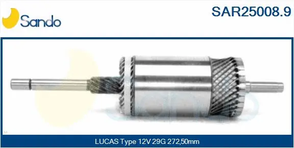 Armature, starter (SAR25008.9)