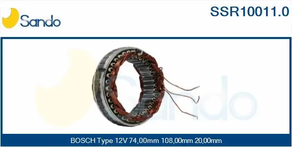Stator, alternator (SSR10011.0)