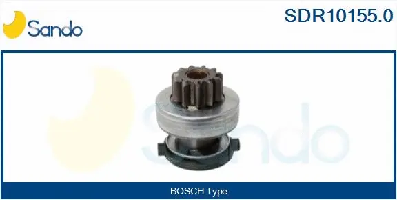 Pinion, starter (SDR10155.0)