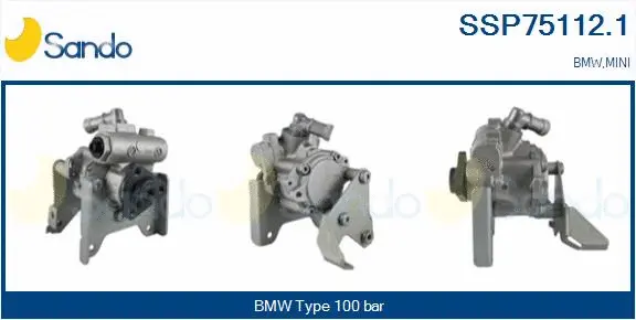 Hydraulic Pump, steering (SSP75112.1)