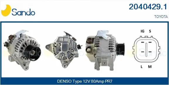 Alternator (2040429.1)