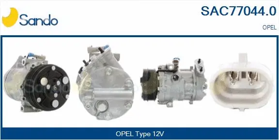 Compressor, air conditioning (SAC77044.0)