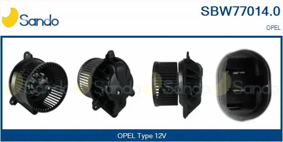 Interior Blower (SBW77014.0)