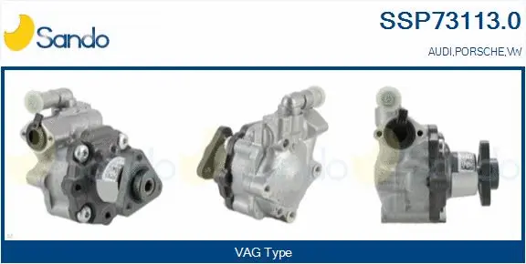 Hydraulic Pump, steering (SSP73113.0)