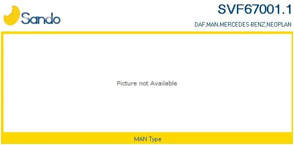 Clutch, radiator fan (SVF67001.1)