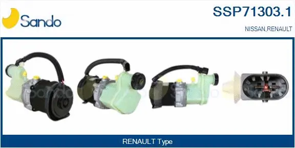 Hydraulic Pump, steering (SSP71303.1)