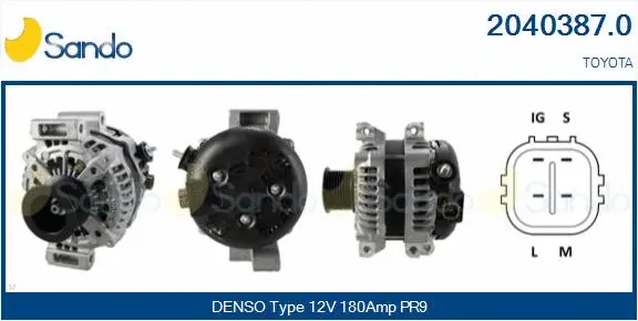 Alternator (2040387.0)