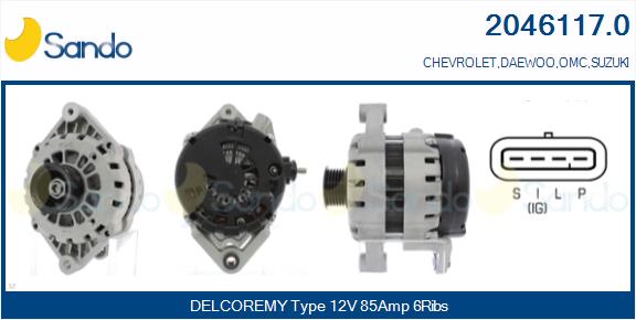 Alternator (2046117.0)