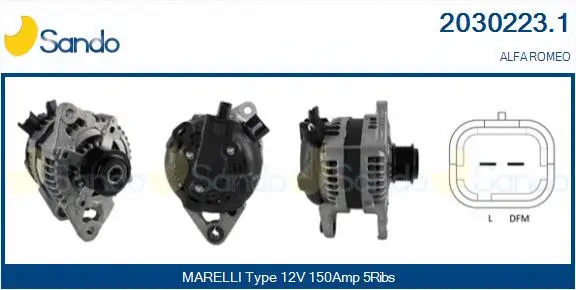 Alternator (2030223.1)