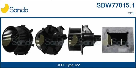 Interior Blower (SBW77015.1)