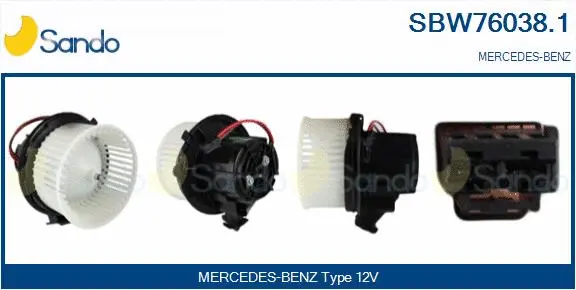 Interior Blower (SBW76038.1)