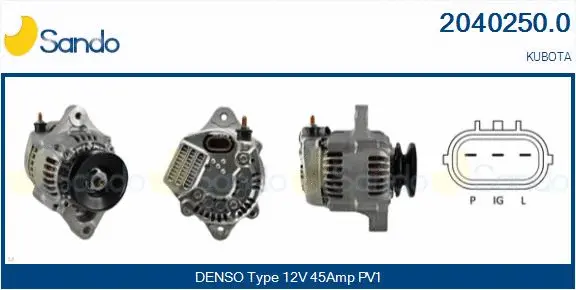 Alternator (2040250.0)