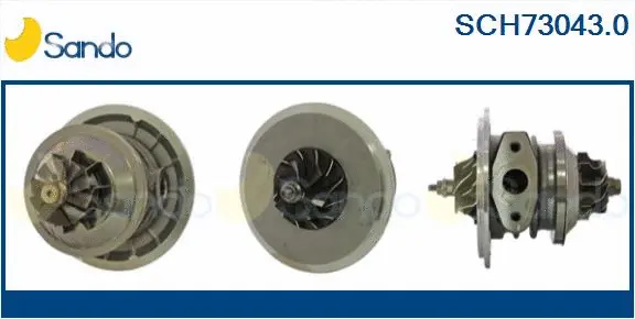 Core assembly, turbocharger (SCH73043.0)