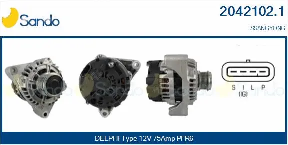 Alternator (2042102.1)