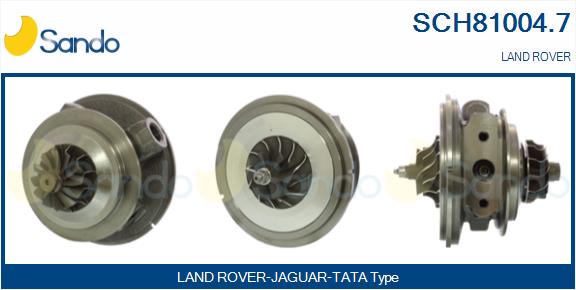 Core assembly, turbocharger (SCH81004.7)