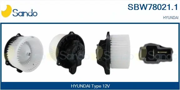 Interior Blower (SBW78021.1)