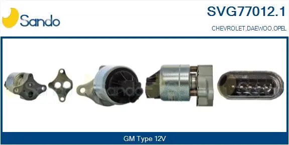 EGR Valve (SVG77012.1)