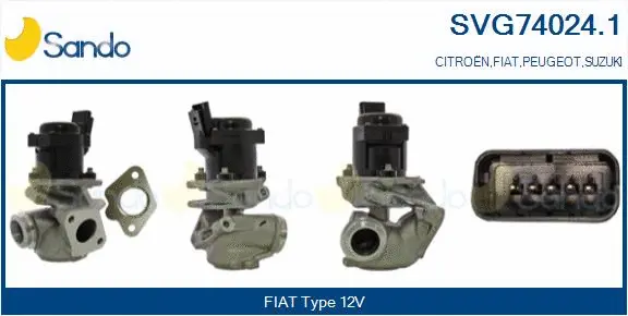 EGR Valve (SVG74024.1)