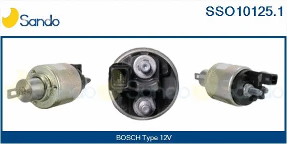 Solenoid Switch, starter (SSO10125.1)