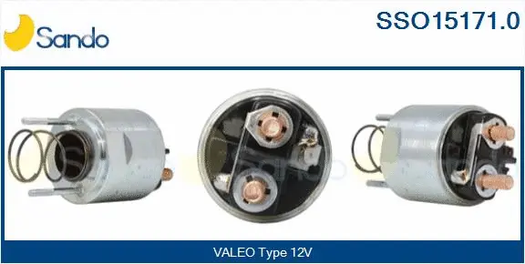 Solenoid Switch, starter (SSO15171.0)