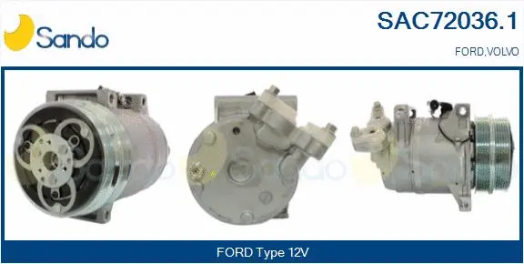 Compressor, air conditioning (SAC72036.1)